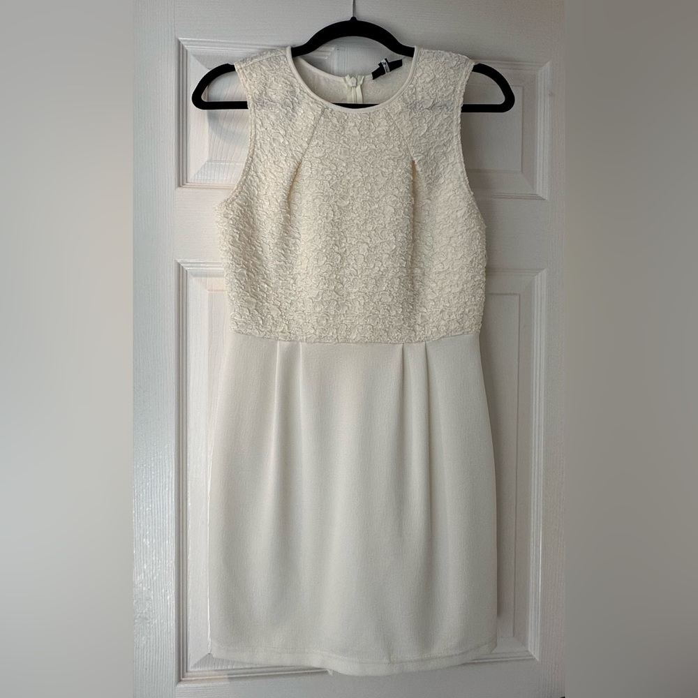 Top shop white dress
